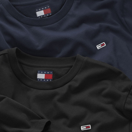 Tommy Hilfiger Ανδρική κοντομάνικη μπλούζα 2-Pack Extra Slim Jersey T-Shirts